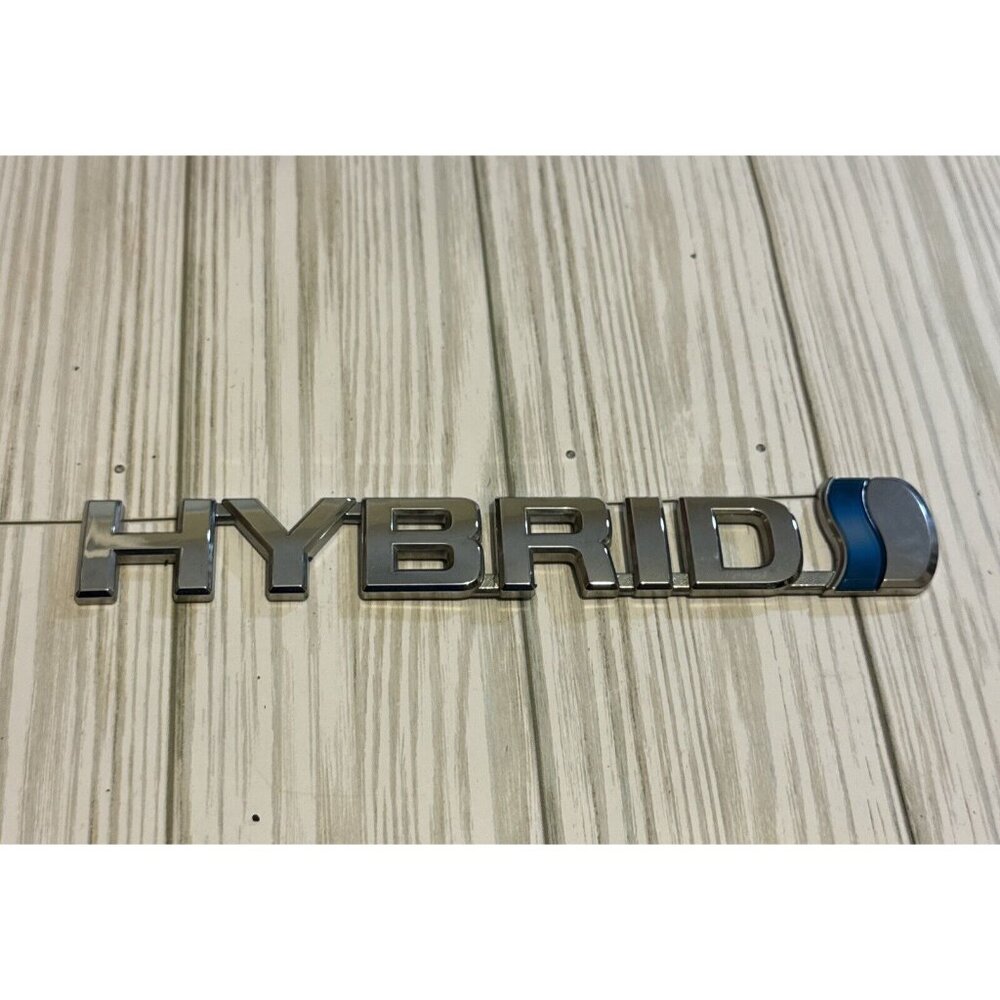 2008-2011 GENUINE TOYOTA HIGHLANDER FRONT FENDER NAME NO-1 "HYBRID" 75361-48050